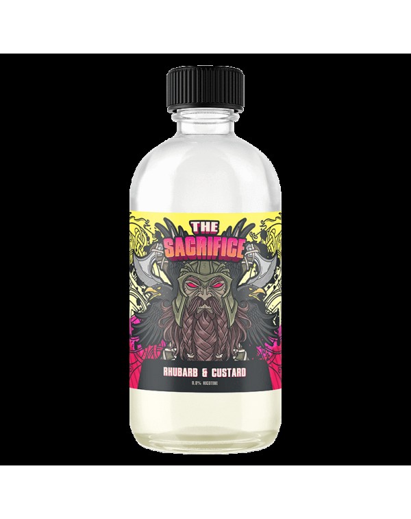 RHUBABR CUSTARD E LIQUID BY THE SACRIFICE 200ML 70...