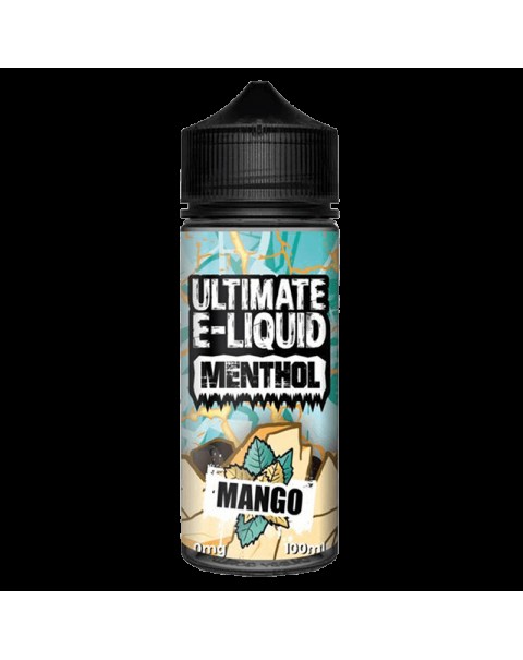 MANGO E LIQUID BY ULTIMATE E-LIQUID - MENTHOL 100ML 70VG