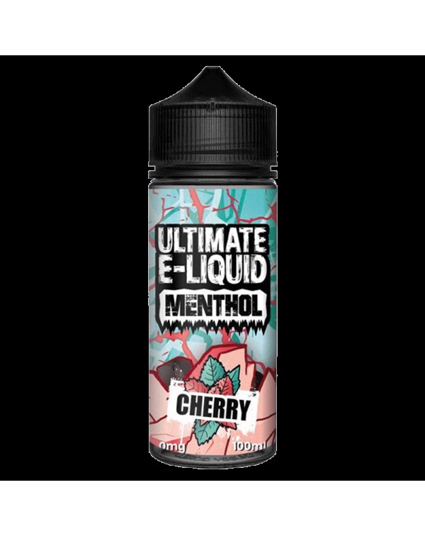 CHERRY E LIQUID BY ULTIMATE E-LIQUID - MENTHOL 100...