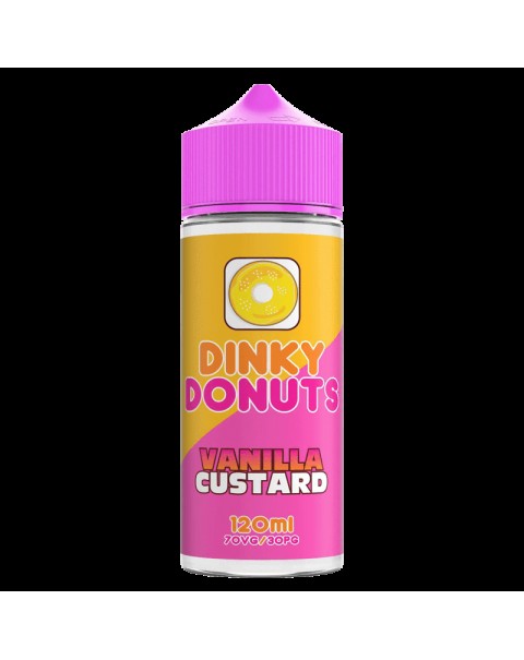 VANILLA CUSTARD E LIQUID BY DINKY DONUT 100ML 70VG