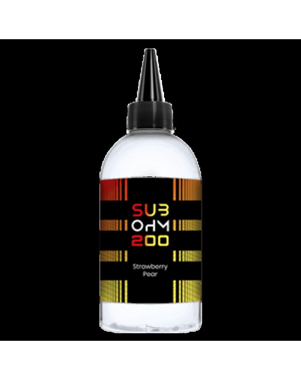 STRAWBERRY PEAR E LIQUID BY SUB OHM 200 200ML 70VG