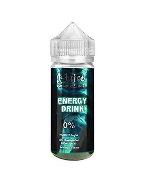 ENERGY DRINK E LIQUID BY V JUICE 100ML 80VG