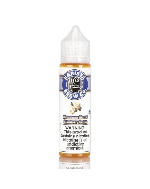 CINNAMON GLAZED BLUEBERRY SCONE E LIQUID BY BARISTA BREW CO 50ML 80VG