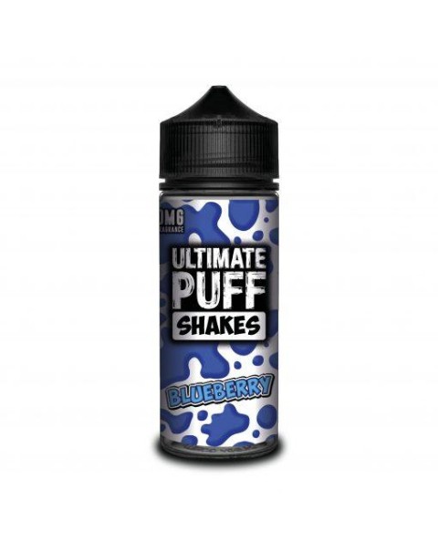 BLUEBERRY E LIQUID BY ULTIMATE PUFF SHAKES 100ML 70VG