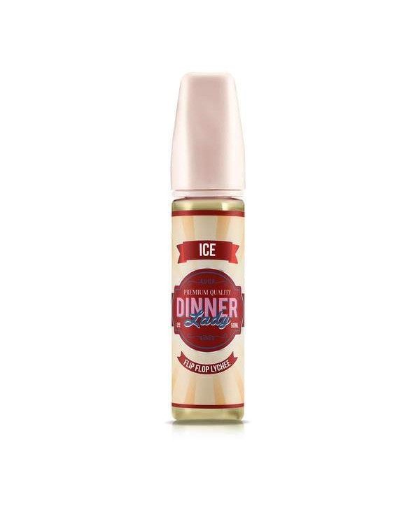 FLIP FLOP LYCHEE ICE E LIQUID BY DINNER LADY - ICE...