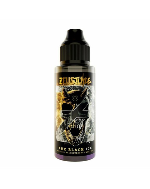 THE BLACK ICE E LIQUID BY ZEUS JUICE 100ML 70VG