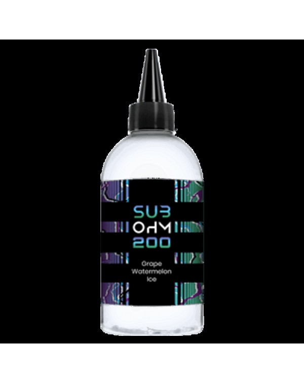 GRAPE WATERMELON E LIQUID BY SUB OHM 200 200ML 70V...