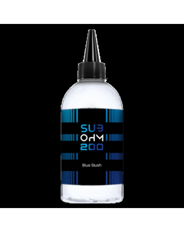 BLUE SLUSH E LIQUID BY SUB OHM 200 200ML 70VG