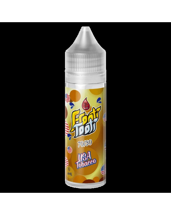 USA TOBACCO E LIQUID BY FROOTI TOOTI 50ML 70VG