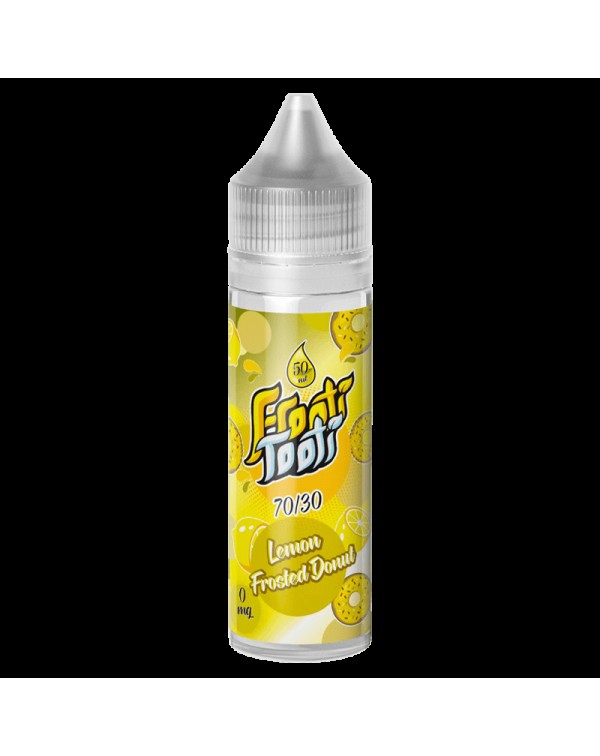 LEMON FROSTED DONUT E LIQUID BY FROOTI TOOTI 50ML ...