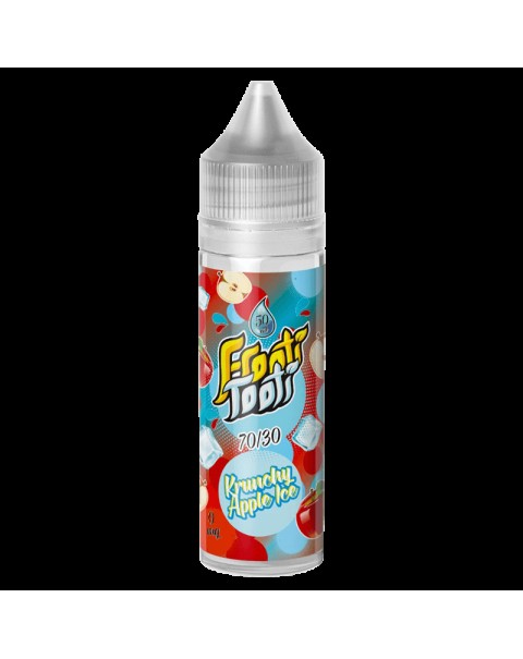 KRUNCHY APPLE ICE E LIQUID BY FROOTI TOOTI 50ML 70VG