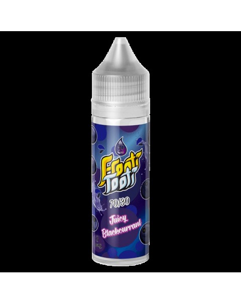 JUICY BLACKCURRANT E LIQUID BY FROOTI TOOTI 50ML 70VG