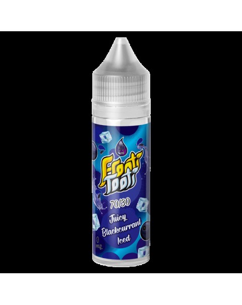 JUICY BLACKCURRANT ICE E LIQUID BY FROOTI TOOTI 50ML 70VG