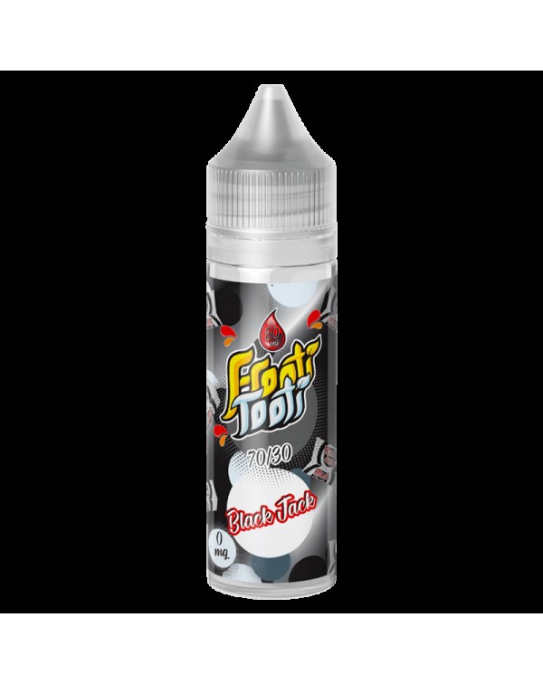 BLACK JACK E LIQUID BY FROOTI TOOTI 50ML 70VG