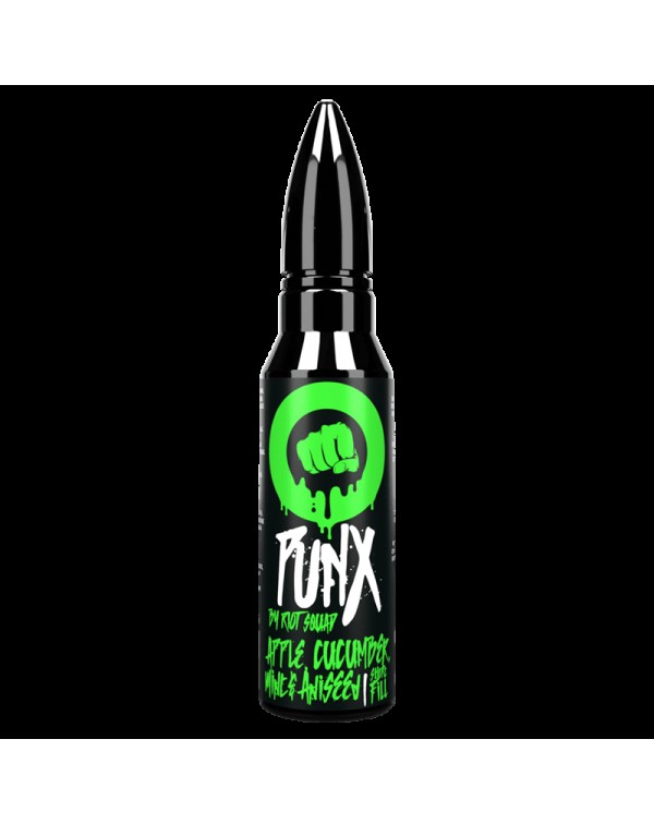 APPLE CUCUMBER MINT & ANISEED E LIQUID BY PUNX...