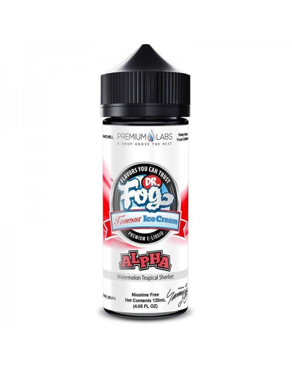 ALPHA FAMOUS ICECREAM E LIQUID BY DR FOG 100ML 75V...