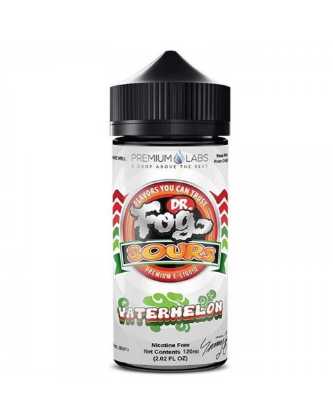 WATERMELON SOUR E LIQUID BY DR FOG 100ML 75VG