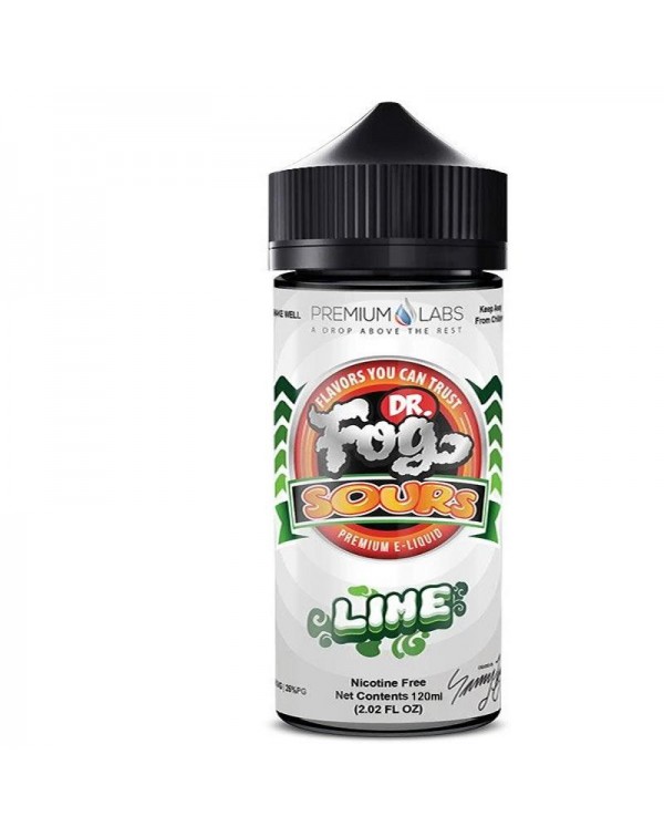 LIME SOUR E LIQUID BY DR FOG 100ML 75VG