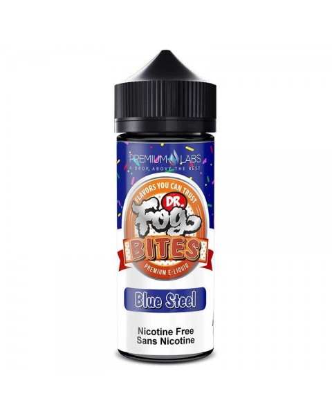 BLUE STEEL DONUTS E LIQUID BY DR FOG 100ML 75VG