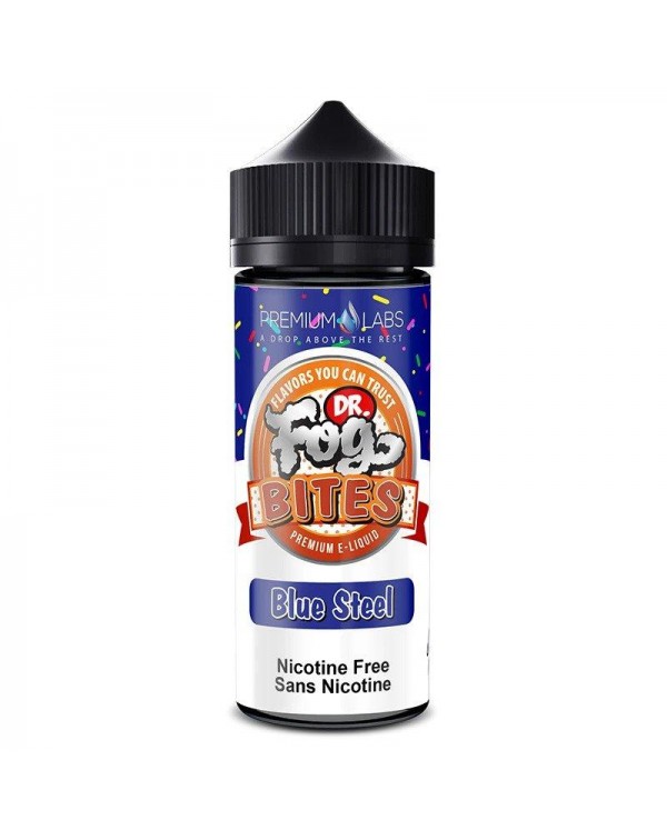 BLUE STEEL DONUTS E LIQUID BY DR FOG 100ML 75VG