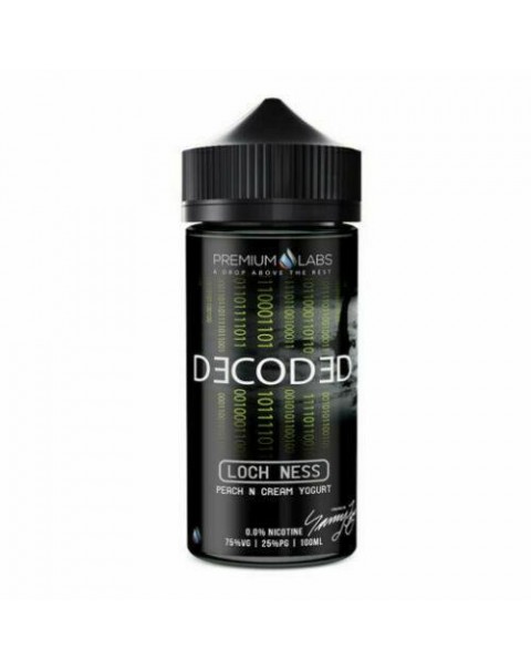 LOCH NESS E LIQUID BY DECODED - PREMIUM LABS 100ML 75VG