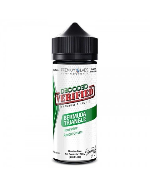 BERMUDA TRIANGLE E LIQUID BY DECODED VERIFIED - PREMIUM LABS 100ML 75VG