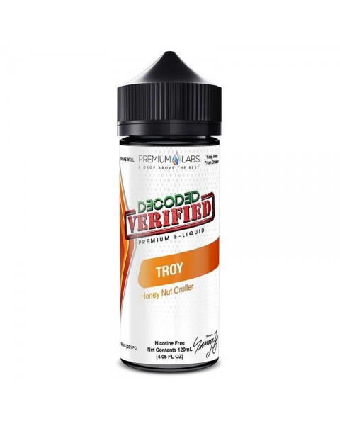 TROY E LIQUID BY DECODED VERIFIED - PREMIUM LABS 100ML 75VG