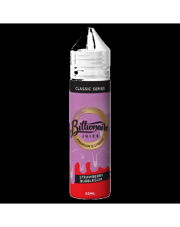 STRAWBERRY BUBBLEGUM E LIQUID BY BILLIONAIRE JUICE...