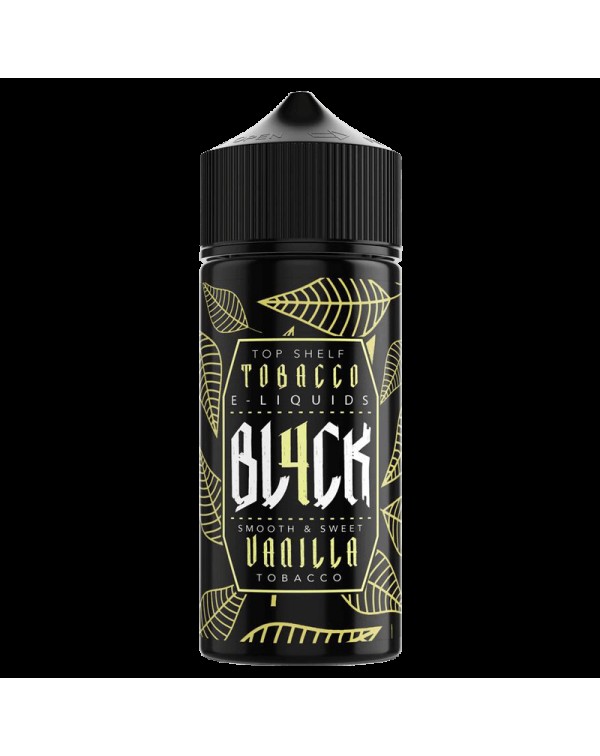 VANILLA TOBACCO E LIQUID BY BL4CK 100ML 70VG