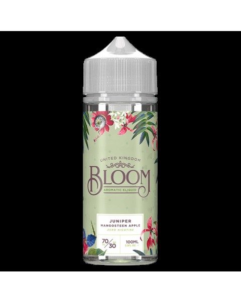 JUNIPER MANGOSTEEN APPLE E LIQUID BY BLOOM 100ML 70VG