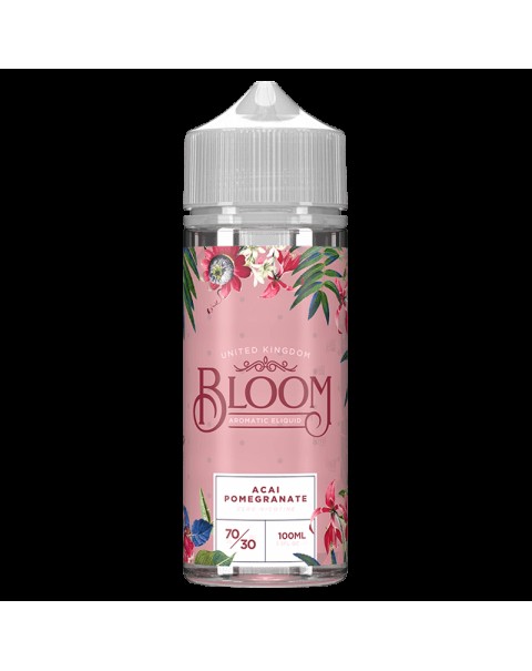 ACAI POMEGRANATE E LIQUID BY BLOOM 100ML 70VG