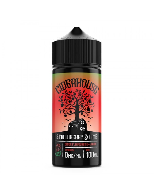 STRAWBERRY & LIME E LIQUID BY CIDERHOUSE 100ML...