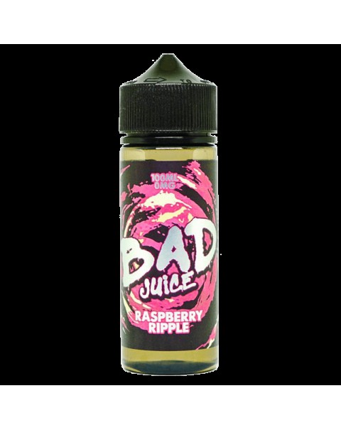 RASPBERRY RIPPLE E LIQUID BY BAD JUICE 100ML 70VG