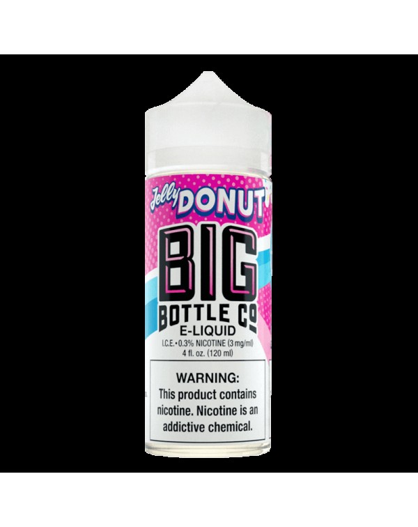 JELLY DONUT E LIQUID BY BIG BOTTLE CO 100ML 70VG