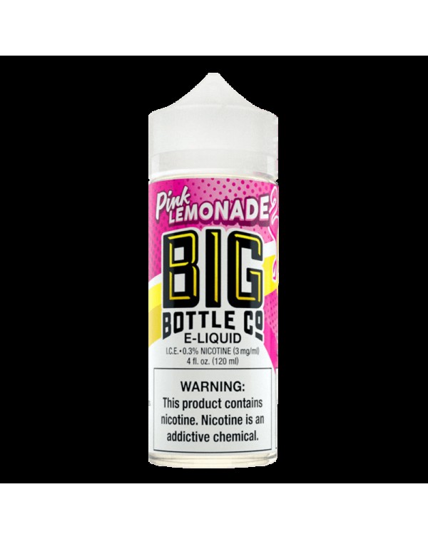 PINK LEMONADE E LIQUID BY BIG BOTTLE CO 100ML 70VG