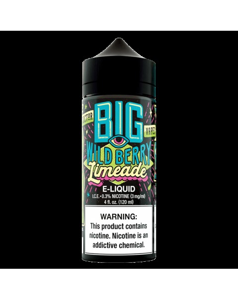 WILDBERRY LIMEADE E LIQUID BY BIG BOTTLE CO 100ML 70VG