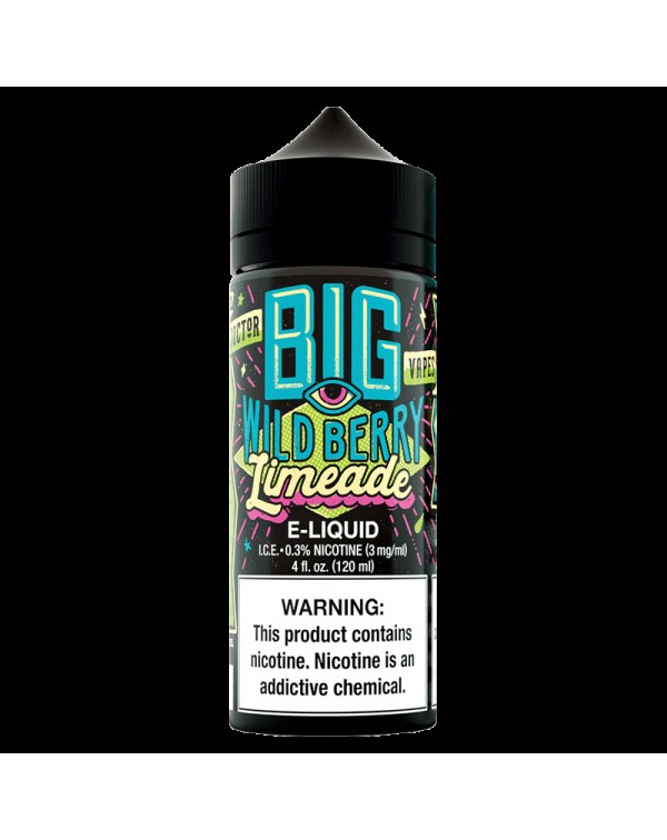 WILDBERRY LIMEADE E LIQUID BY BIG BOTTLE CO 100ML ...