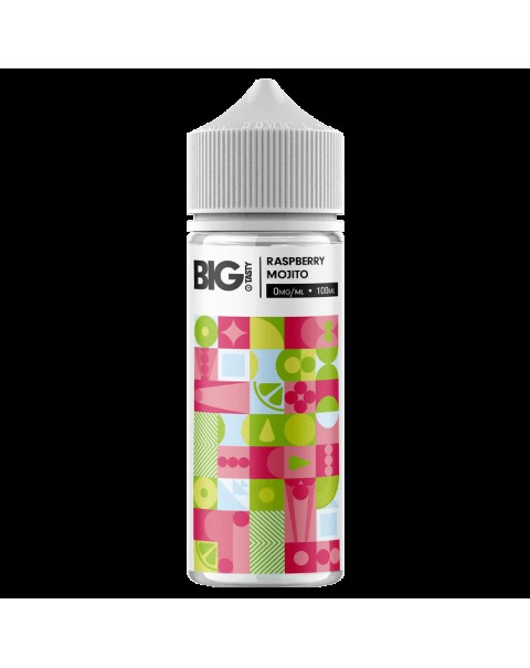 RASPBERRY MOJITO E LIQUID BY THE BIG TASTY 100ML 70VG