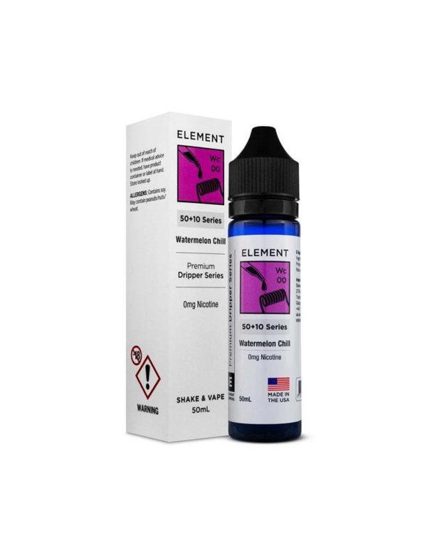 WATERMELON CHILL BY ELEMENT 50ML 80VG