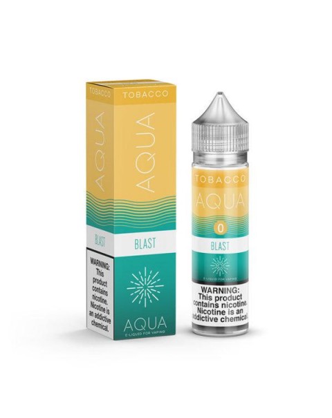 BLAST E LIQUID BY AQUA TOBACCO - MARINA VAPES 50ML 70VG