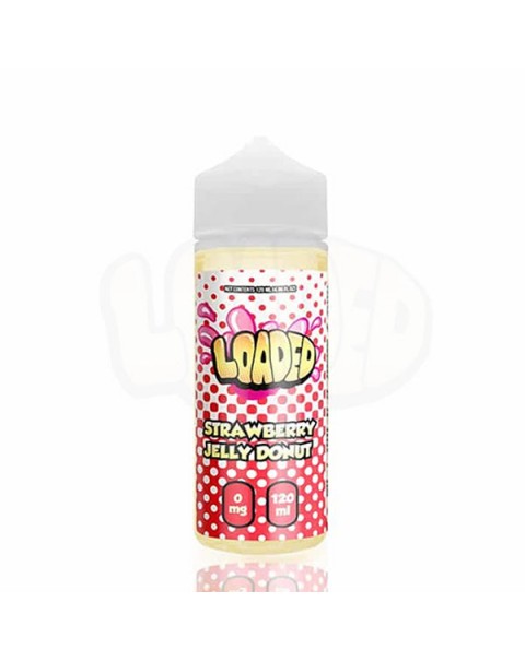 STRAWBERRY JELLY DONUT E LIQUID BY LOADED 100ML 70VG