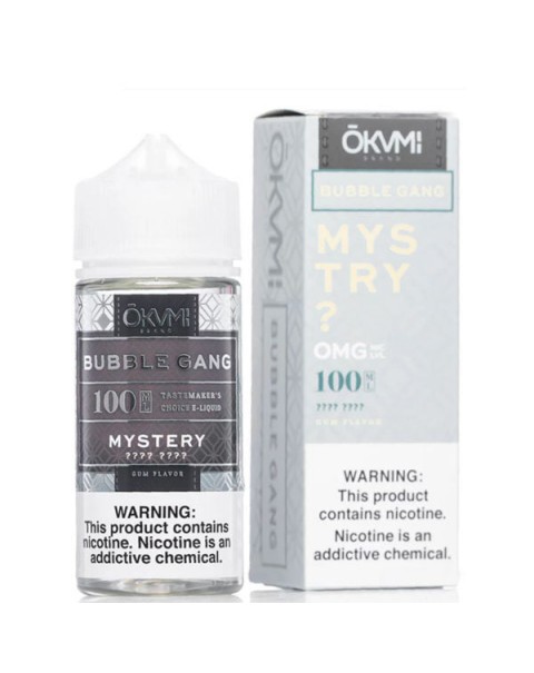 MISTERY E LIQUID BY OKVMI - BUBBLE GANG 100ML 70VG
