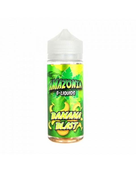 BANANA BLAST E LIQUID BY AMAZONIA JUICE 100ML