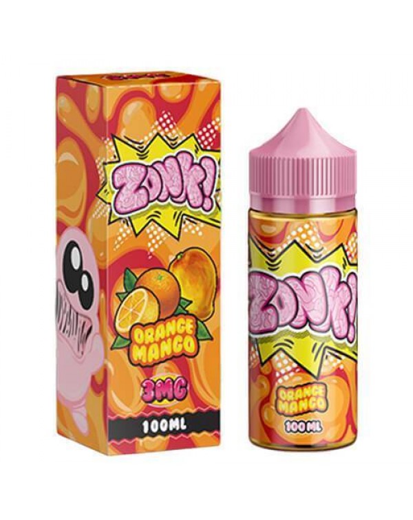 ORANGE MANGO E LIQUID BY JUICE MAN 100ML 70VG