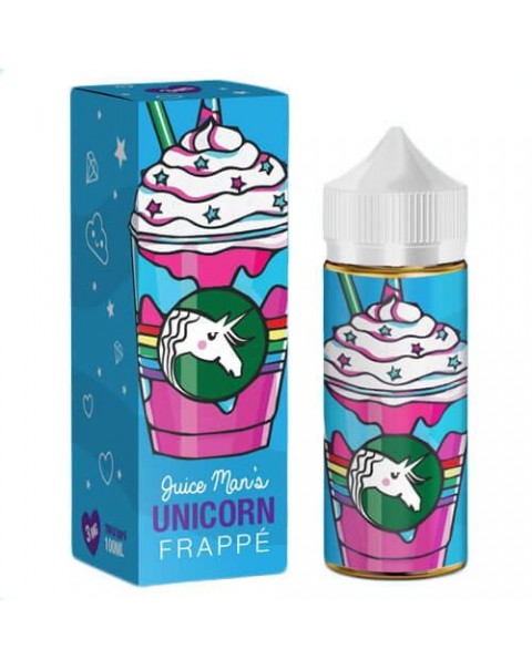 UNICORN FRAPPE E LIQUID BY JUICE MAN 100ML 70VG