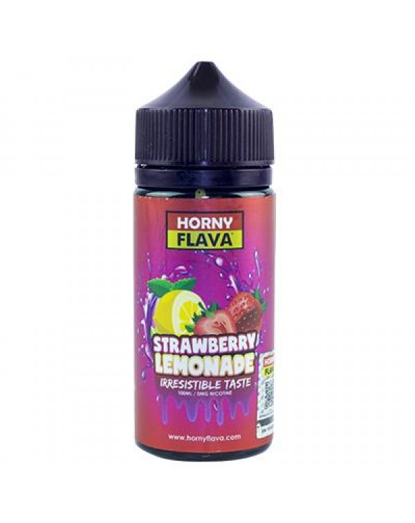 STRAWBERRY LEMONADE E LIQUID BY HORNY FLAVA 100ML ...