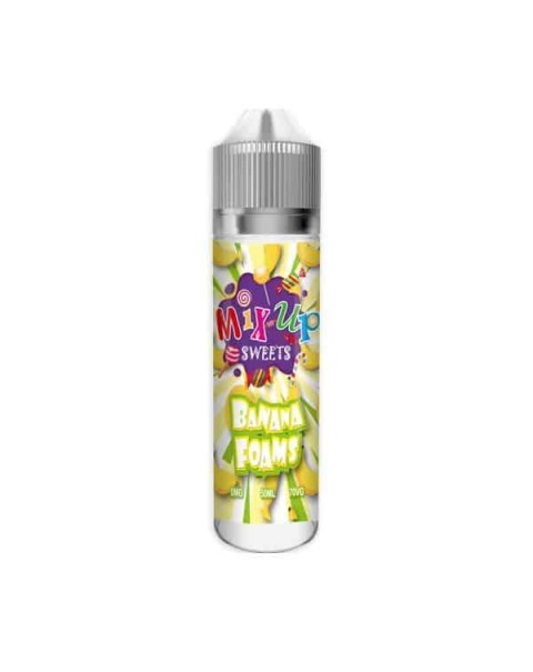 BANANA FOAMS E LIQUID BY MIX UP SWEETS 50ML 70VG