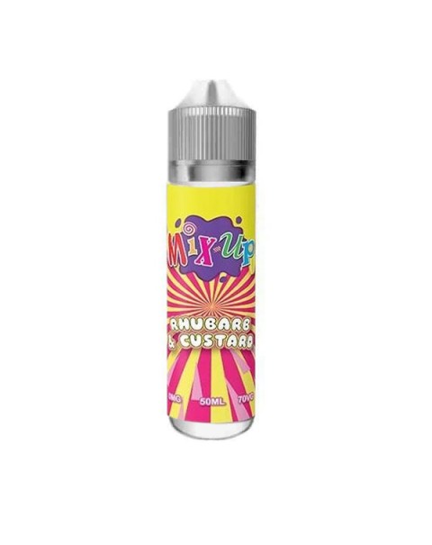 RHUBARB & CUSTARD E LIQUID BY MIX UP SWEETS 50ML 70VG