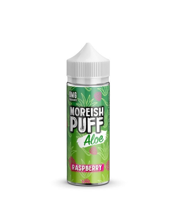 RASPBERRY E LIQUID BY MOREISH PUFF - ALOE 100ML 70...