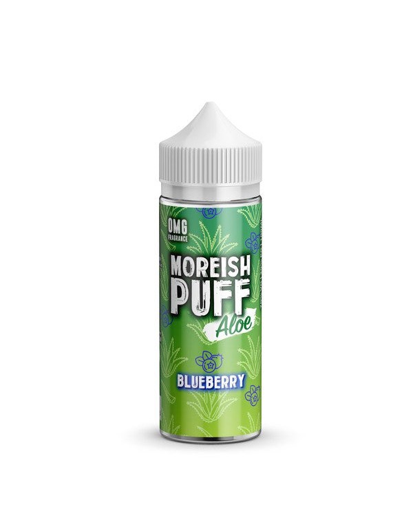 BLUEBERRY E LIQUID BY MOREISH PUFF - ALOE 100ML 70...